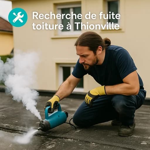 Recherche de fuite toiture à Thionville